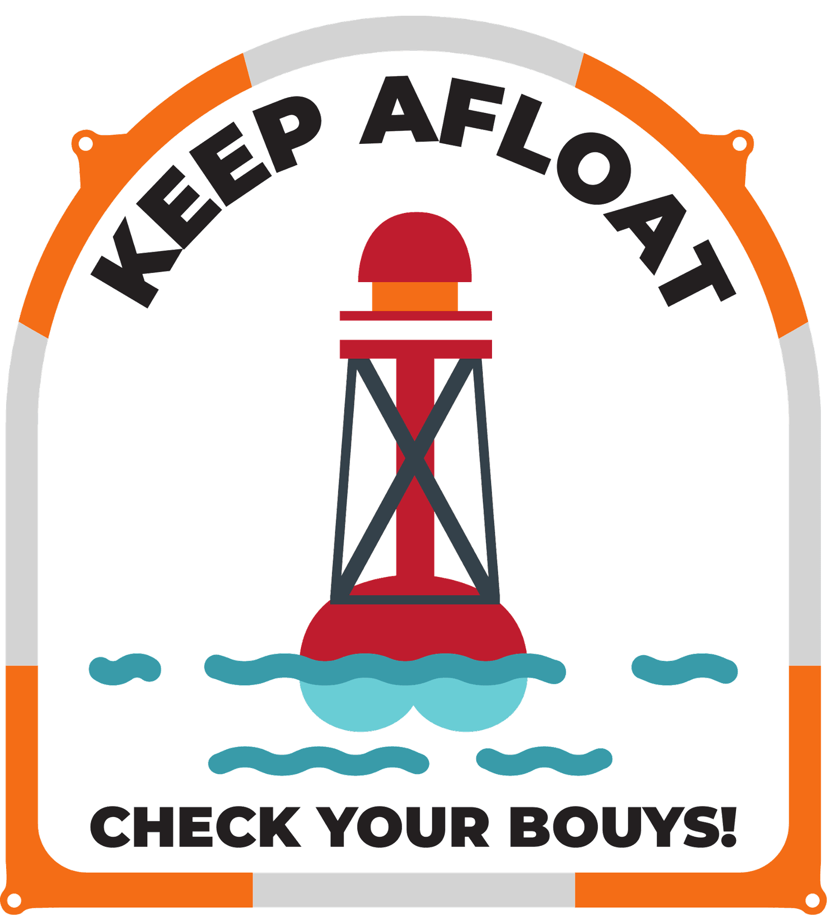 Keep afloat. Check your buoys!